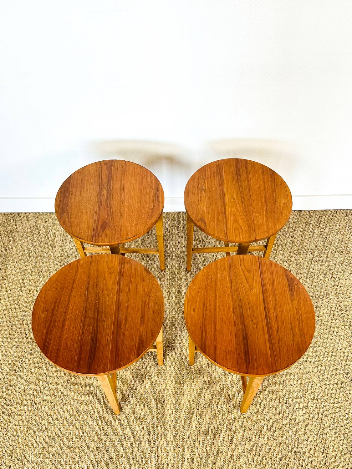 Table basse scandinave vintage 1960