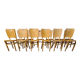 Set of 12 bistro chairs