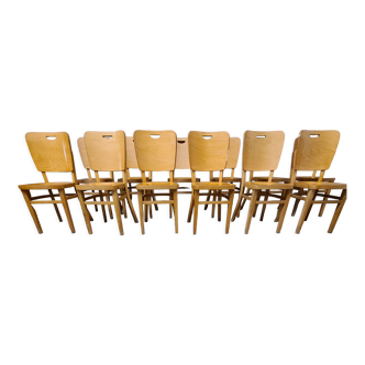Set of 12 bistro chairs