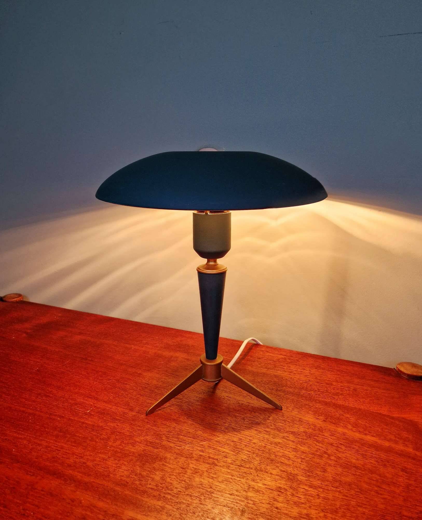 Lampe tripode Philips, modèle Bijou, design Louis Kalff, 1950-60