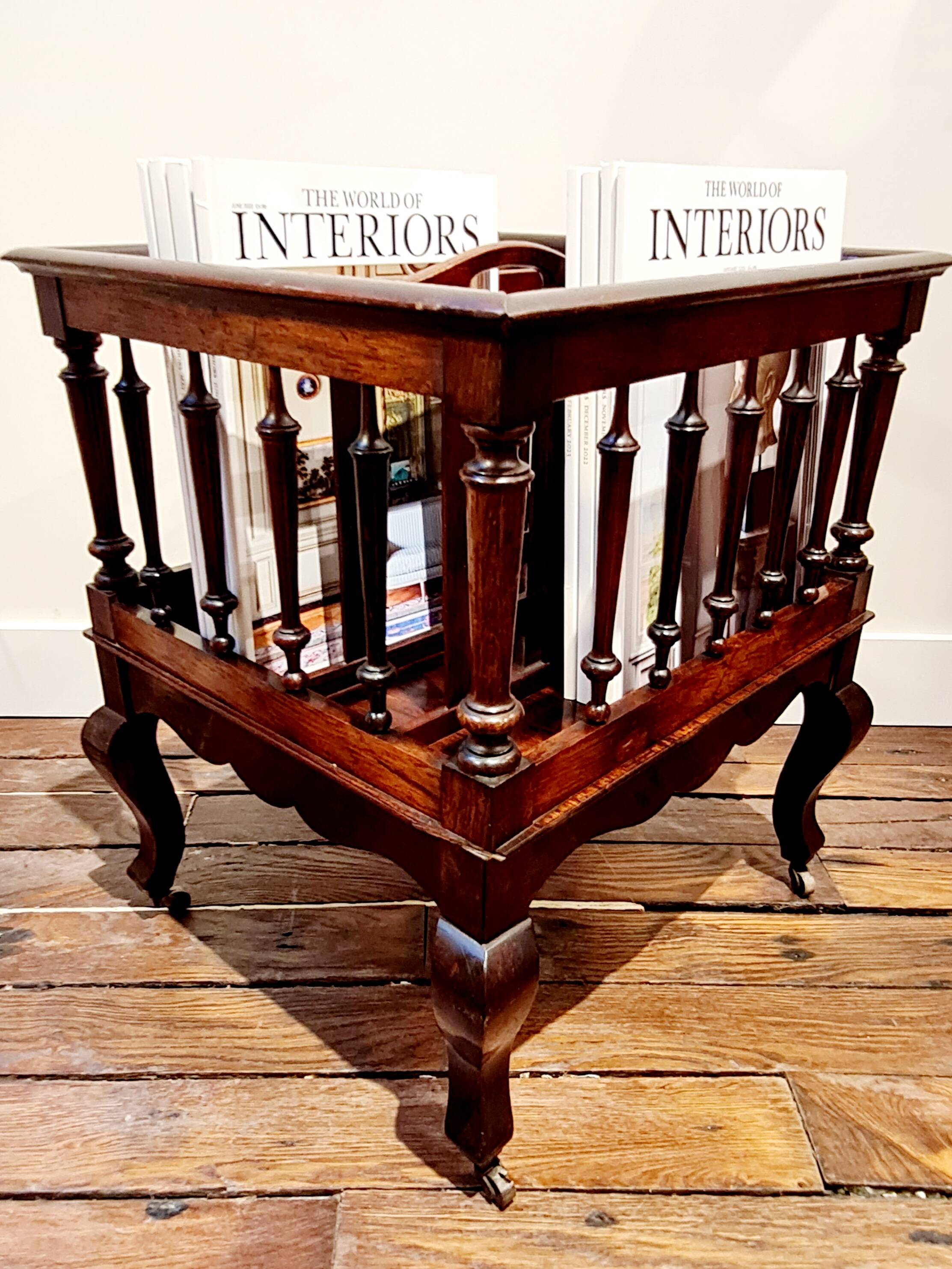 English magazine holder nineteenth century