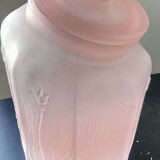 Pink clouded cotton pot