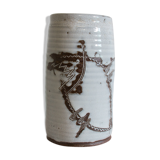 Vase with scarified decoration from Poulfetan's workshop