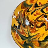 Vintage mixed terracotta bowl