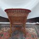 Fauteuil osier relooké