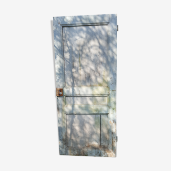 Former original patina wooden separation door