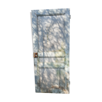 Former original patina wooden separation door