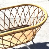 Babies feet metal rattan bed