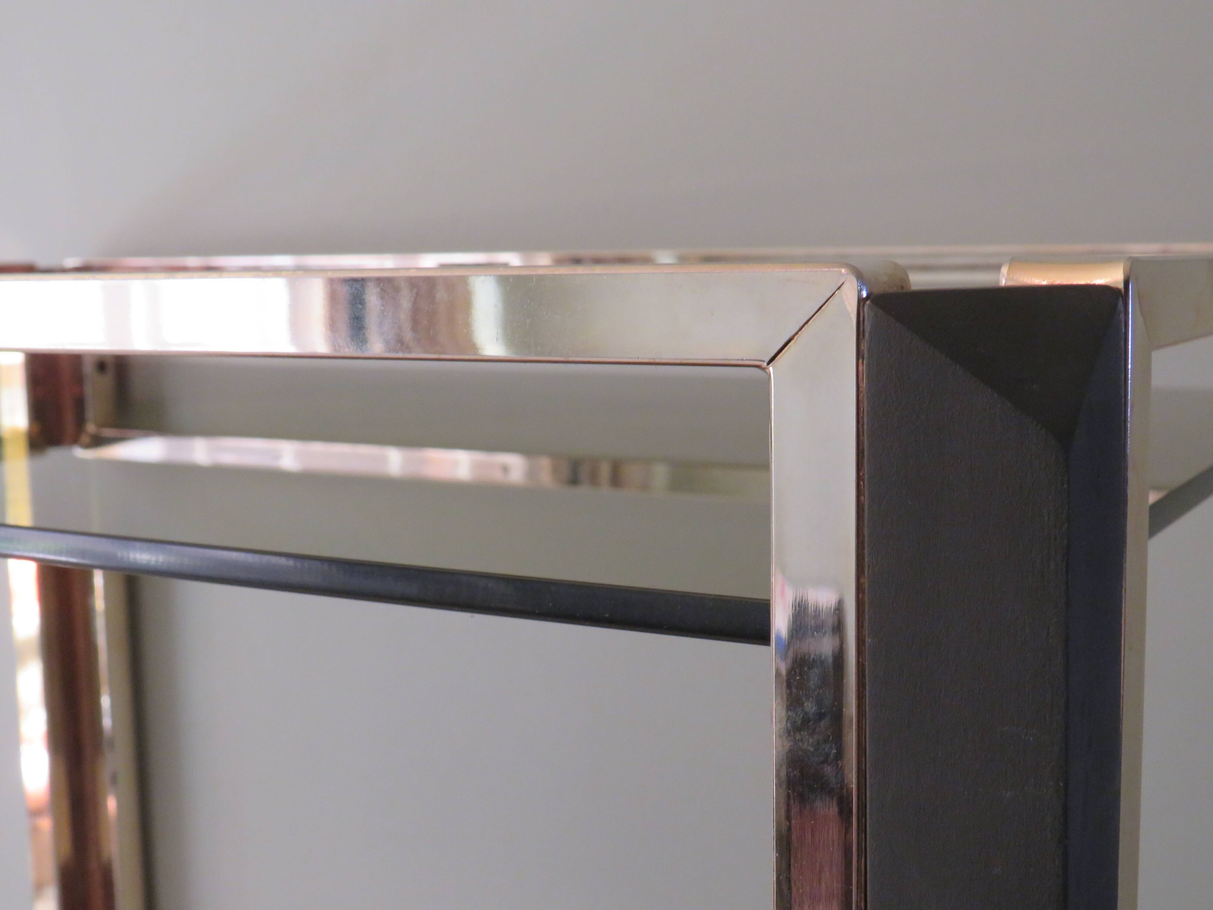 Vintage Italian beverage cart in the style of Romeo Rega, 1970