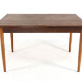Rectangular extendable dining table 'Kaerum' - mid century modern