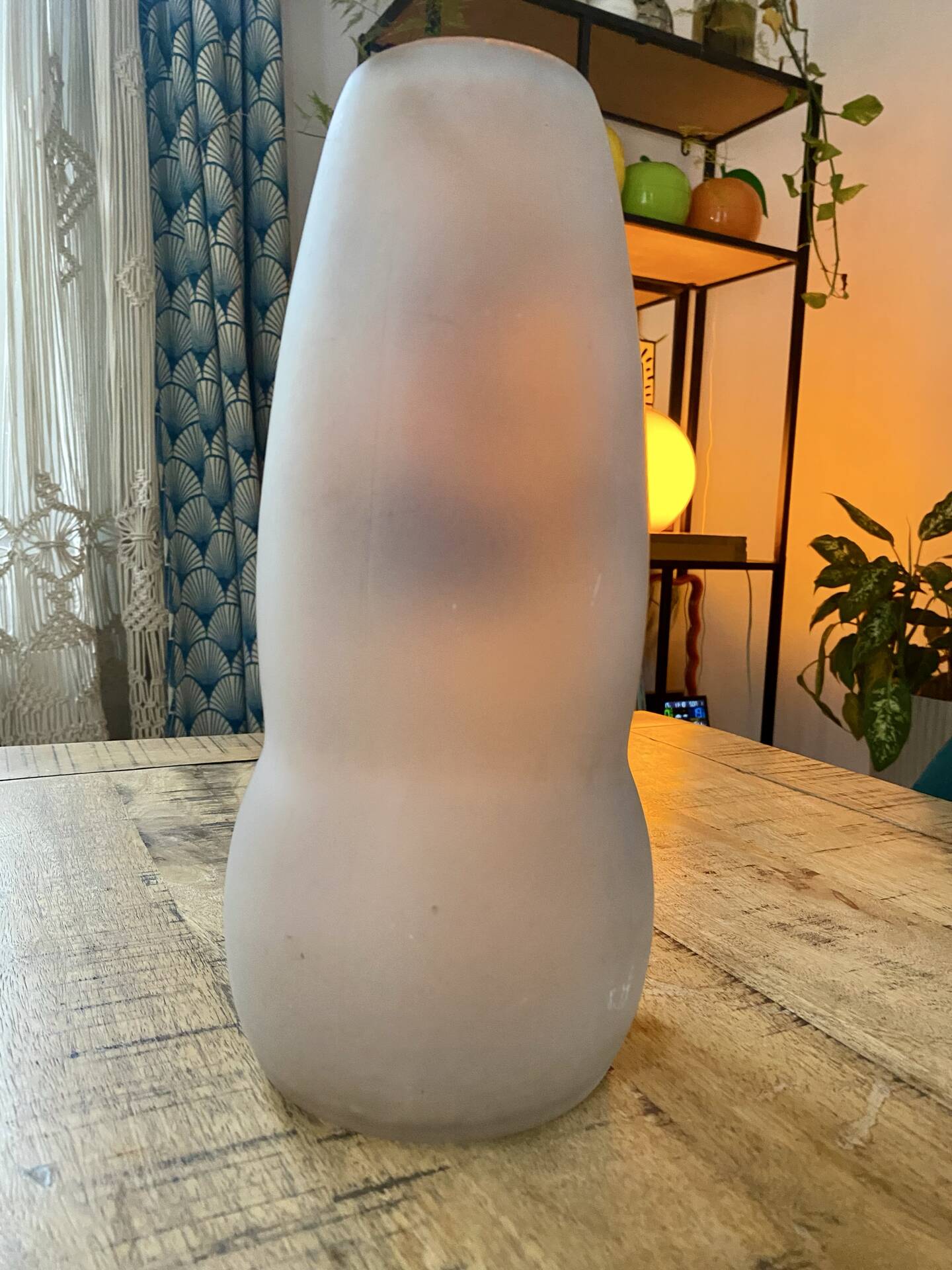 Vase signed "Ely" – Art Deco / Art Nouveau style – 30 cm