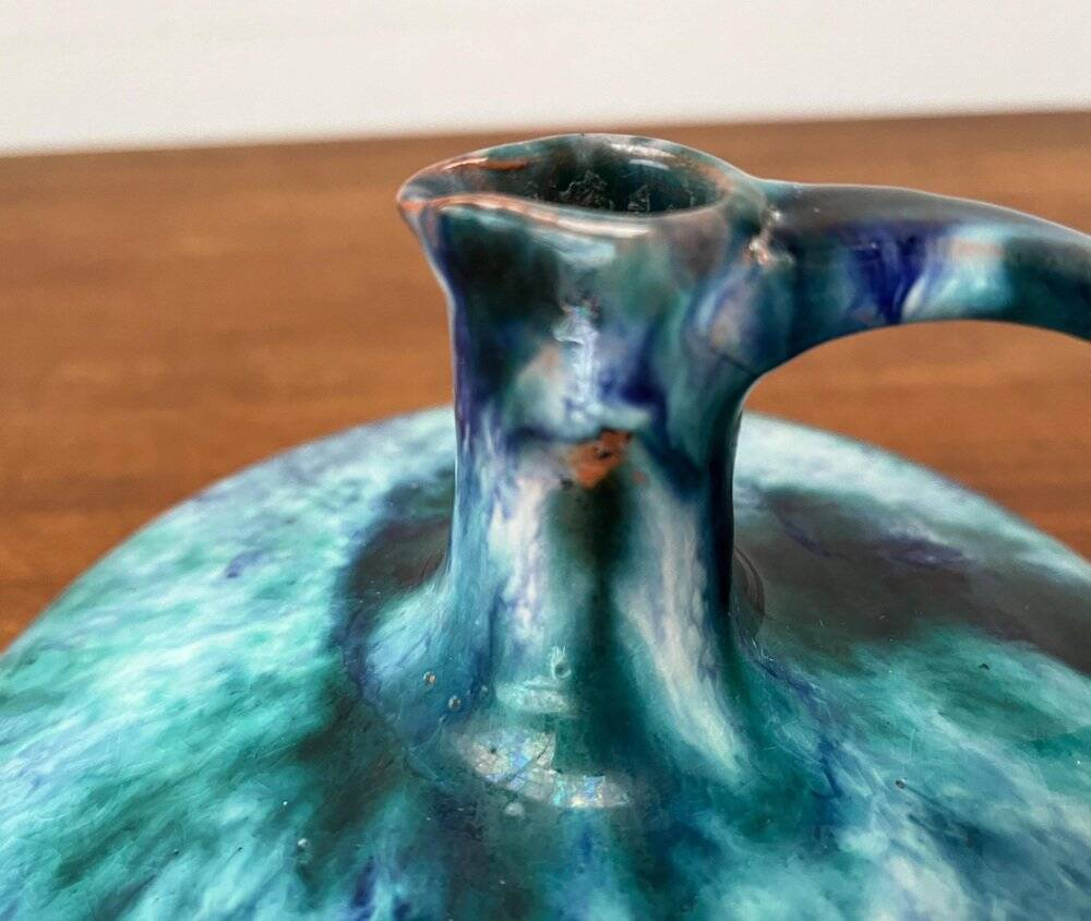 Studio Carafe Vase in German Ceramic from the Mid-Century by Ingeborg Langelotz for Ib Langelot, 1960s