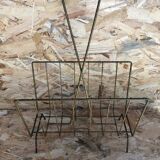 Door Reviews Old 70s Metal Gold + Bamboo Handle Vintage Sofa End