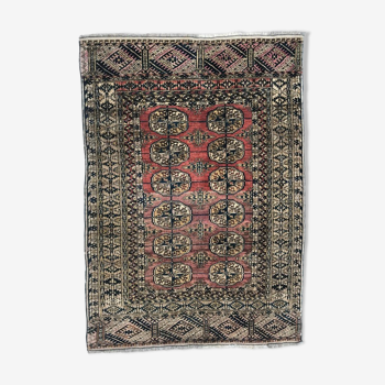 Ancient Turkmen carpet Little Bukhara