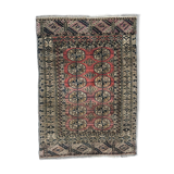 Ancient Turkmen carpet Little Bukhara