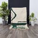Handmade natural wool rug 200cm x 300cm