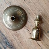 Brass candle holder