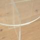 Table basse en verre acrylique