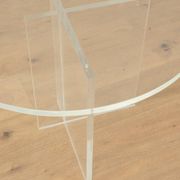 Acrylic glass coffee table