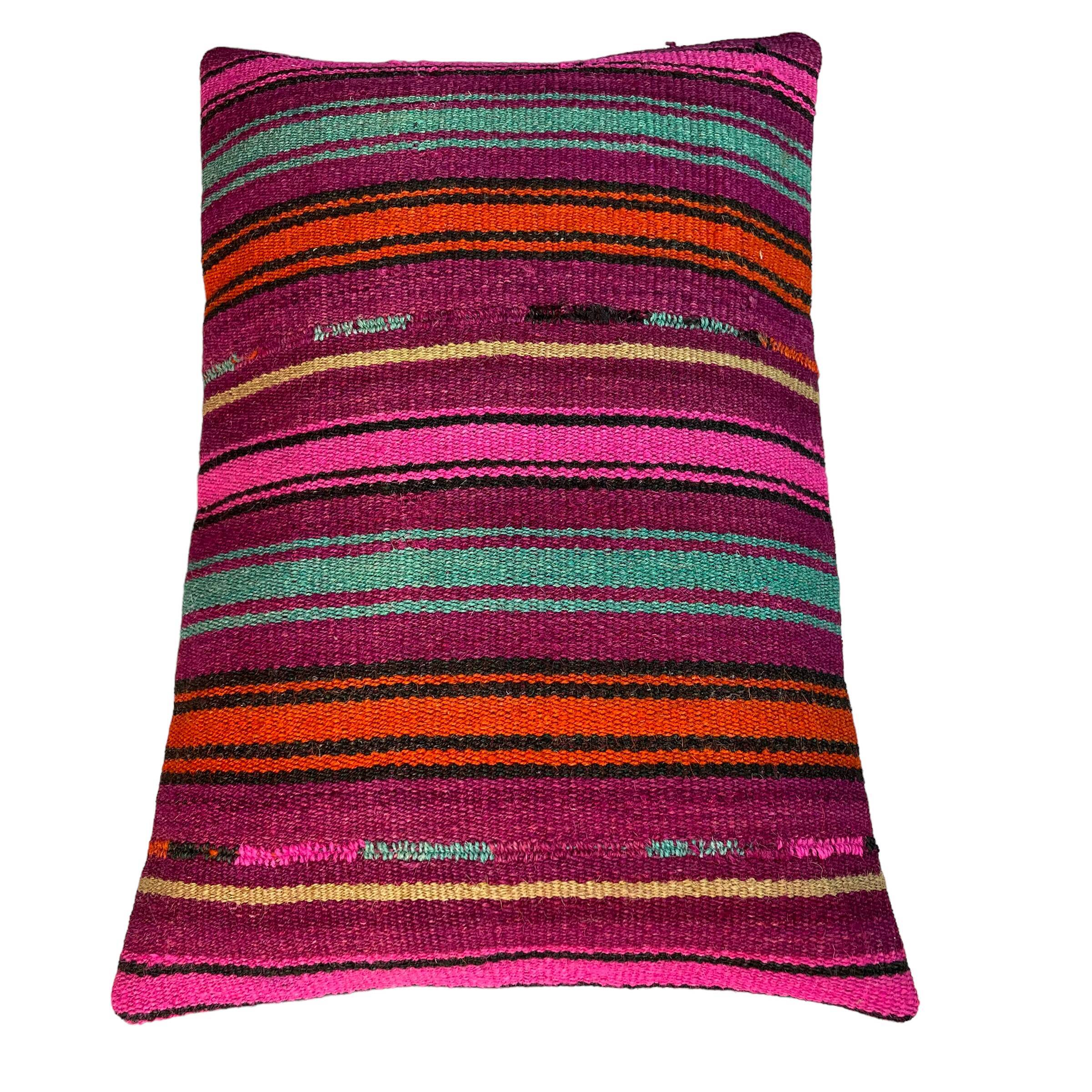Housse de coussin kilim turc vintage 40 x 60 cm