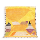 Berber Moroccan rug yellow 150/250cm