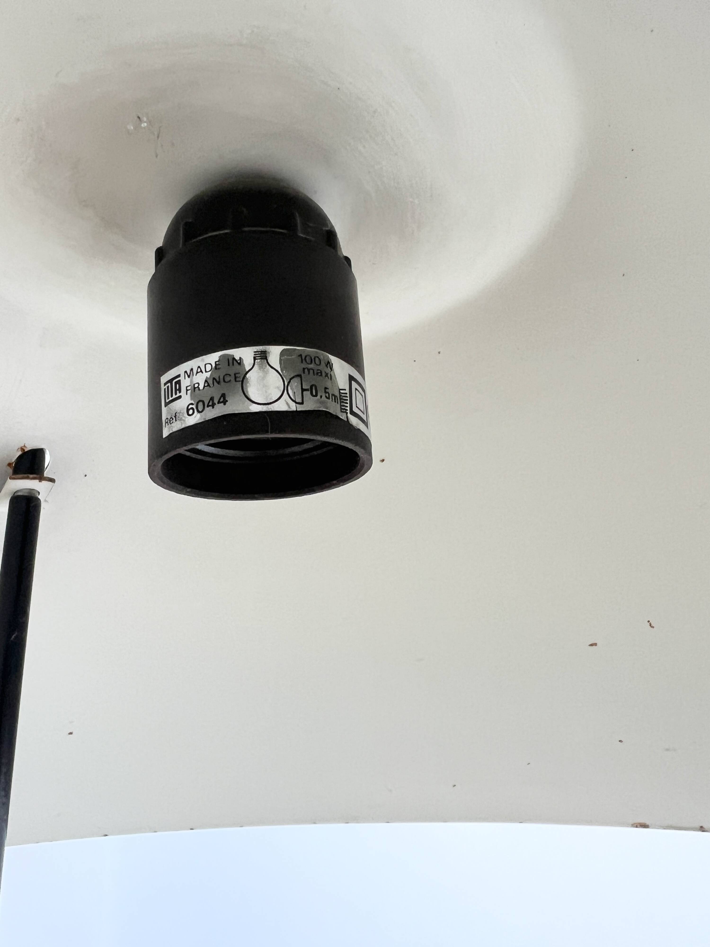 Monte Baisse Lita Suspension – Brick Red – 80's French Design