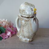 Vintage Longchamp Ceramic Owl Pitcher
