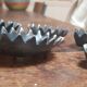 6 ashtrays hedgehog vintage