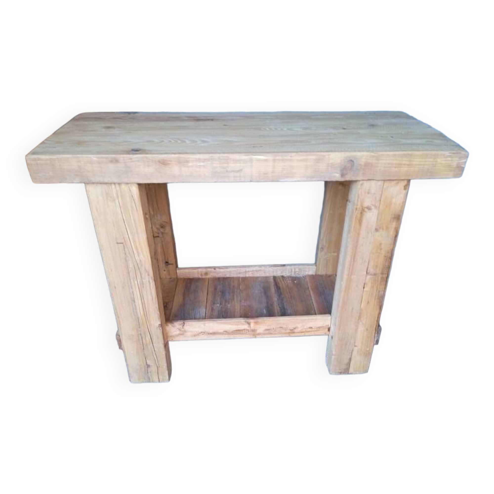 Workbench 120cm old solid wood