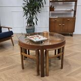 Trinity round coffee table by Nathan