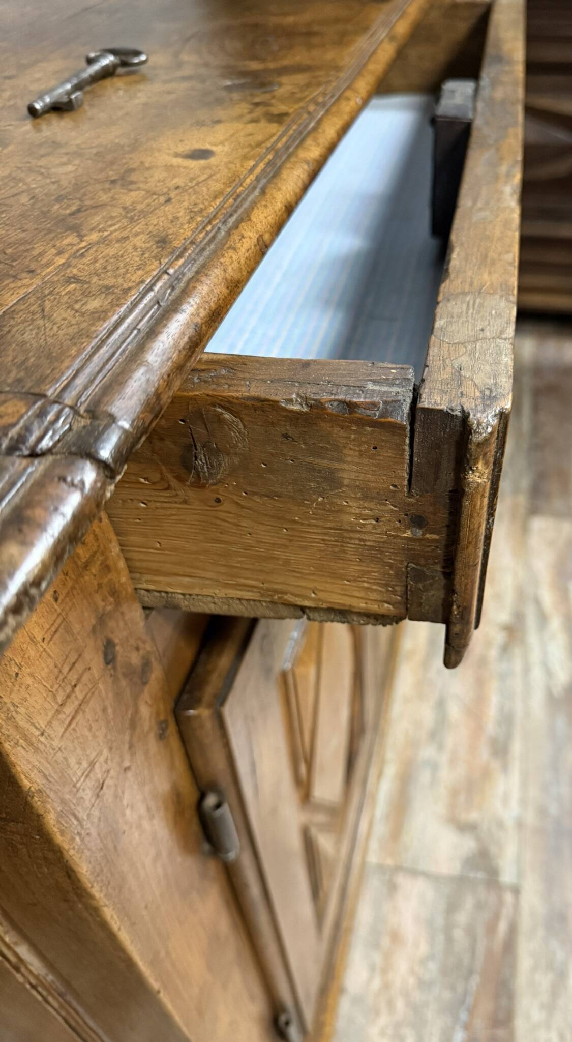 Louis XIII period sideboard in solid walnut