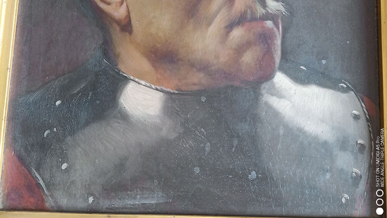 Portrait oil on panel