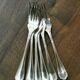 6 christofle fish forks