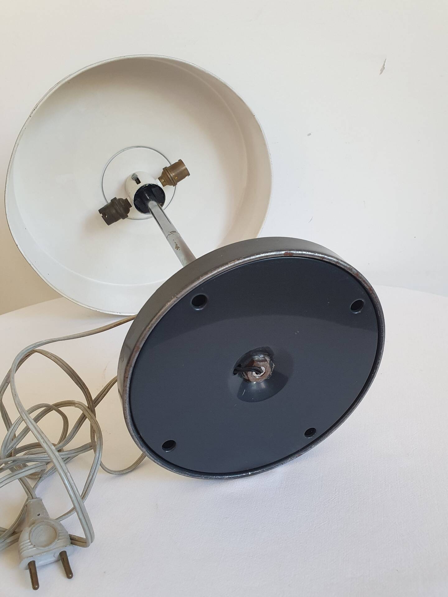 Modernist table lamp attributed to L. Kalff for Philips (circa 1960)