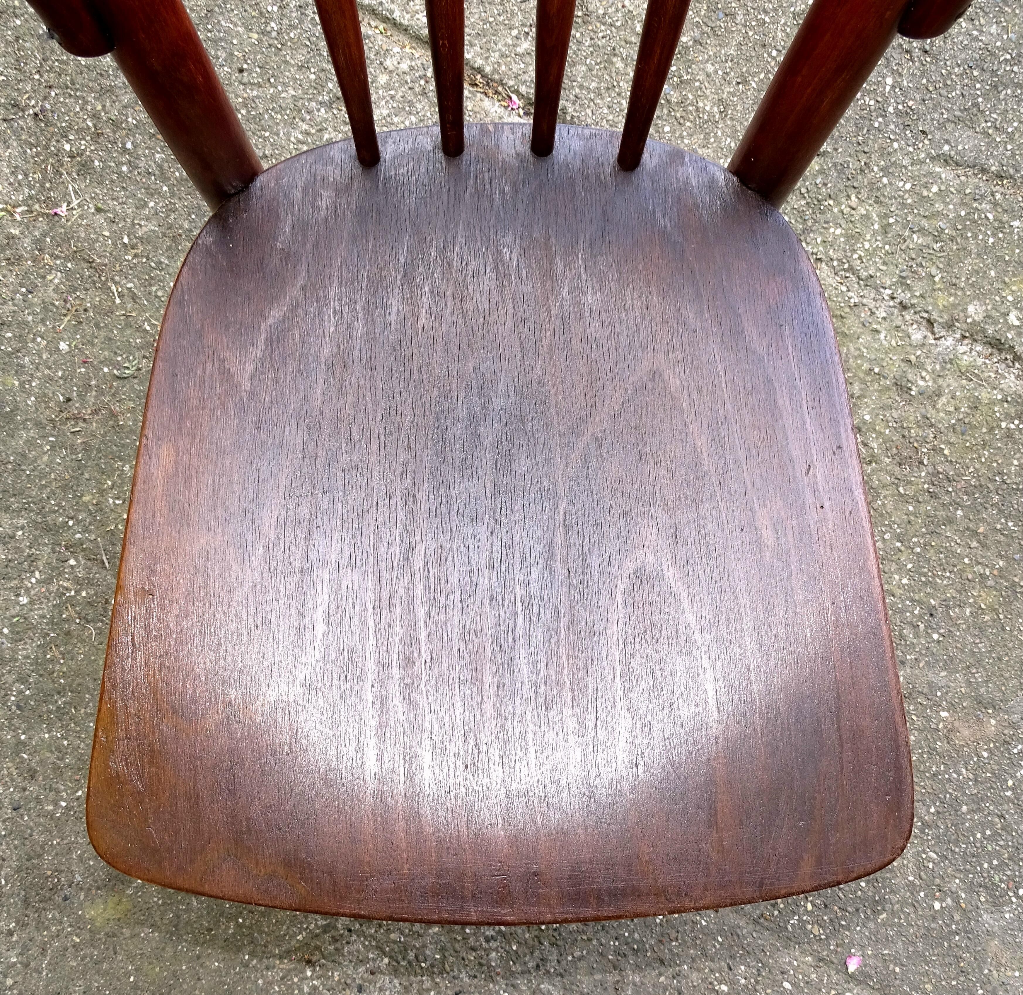 Bistro chair thonet n°a429 version 1930 seat plain wood