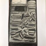 Pastel illustration