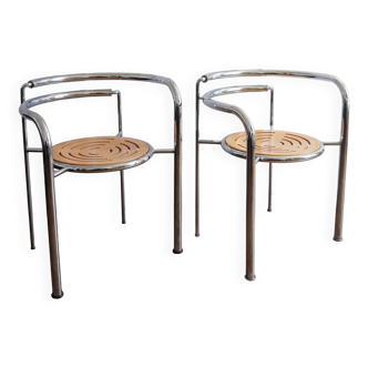 Pair of armchairs by Johnny Sørensen & Rud Thygesen