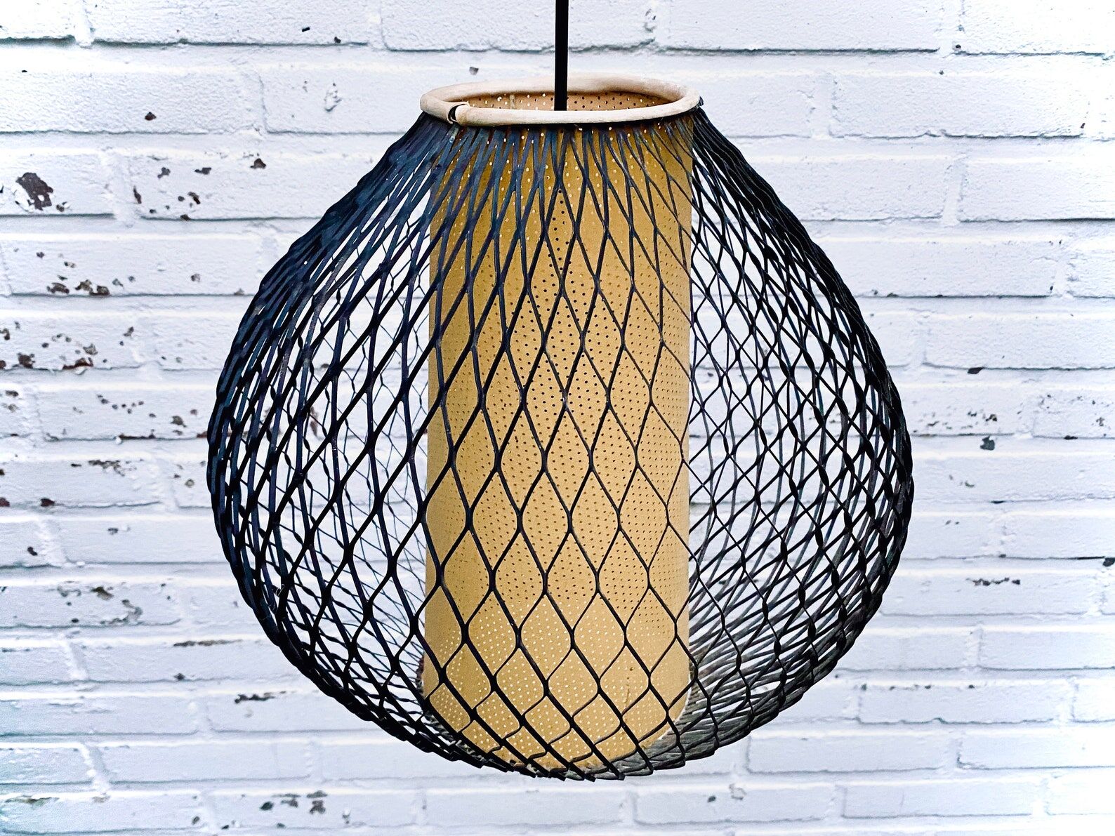 Mid Century gauze Hanging Lamp
