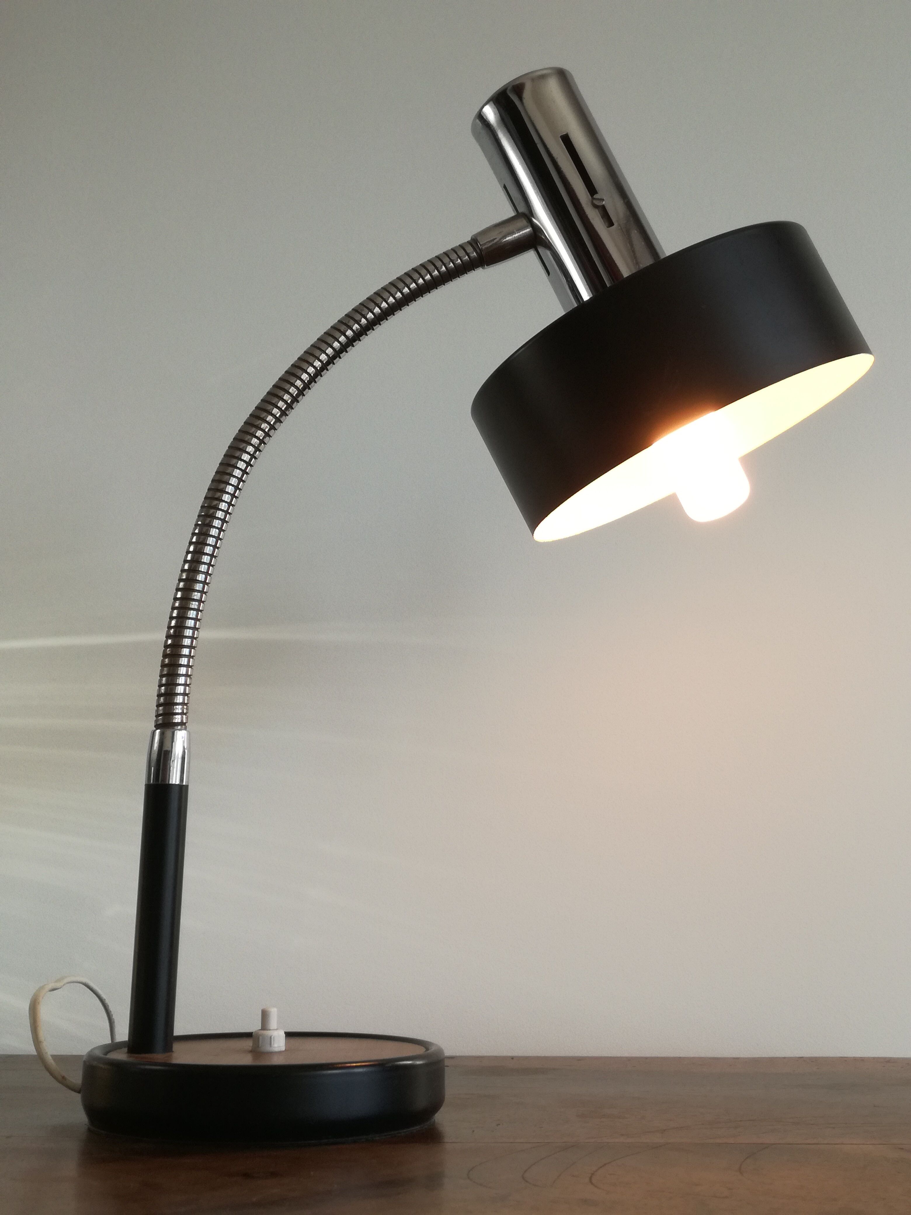 Vintage desk lamp, made in Italy 1960