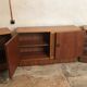 Set de trois modules enfilade style scandinave teck blond 1960