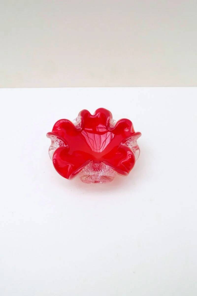 Murano blown glass pocket tray, 1970