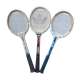 Series of 3 vintage tennis rackets