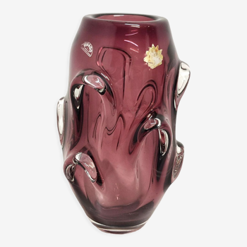 Vase en cristal Allemagne années 1970
