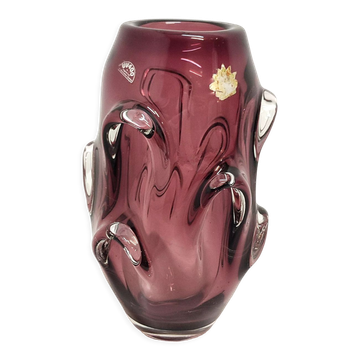Vase en cristal Allemagne années 1970
