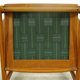 Fauteuil scandinave vintage en teck 1960s