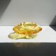 Mid-Century Modern Murano Ashtray in yellow, 1960s