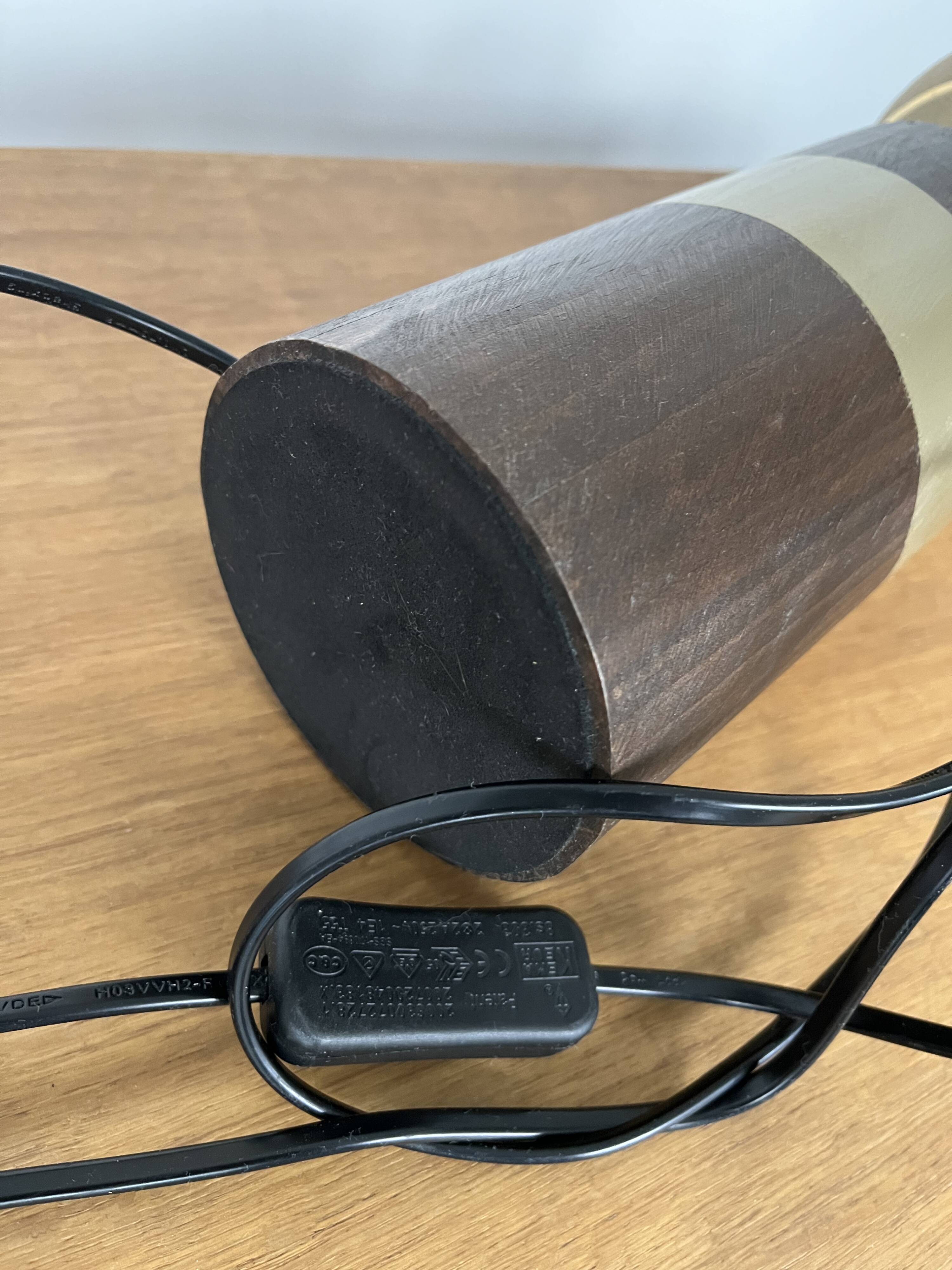 Lampe à poser globe années 50