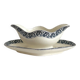 Ironstone gravy boat "Henri II" Salins earthenware