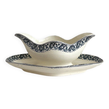 Saucière en terre de fer « Henri II » faïencerie de Salins