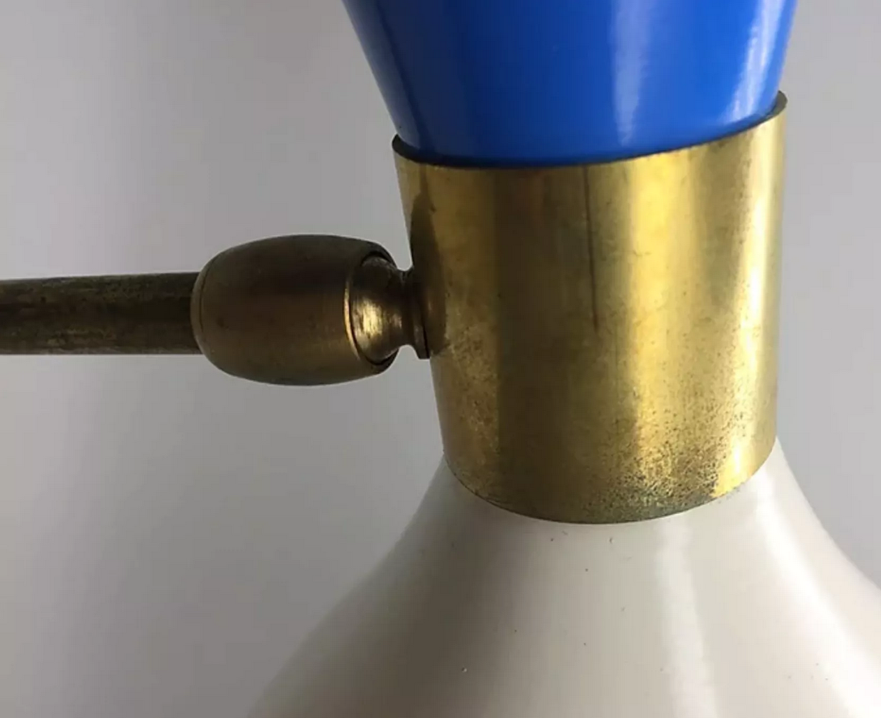 Applique moonlight blanc & bleue